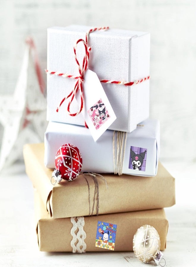 TecoKart® 1000Pcs Kuromi Stickers, 16 Pattern Cute Kuromi and Sanrio Stickers, Kawaii Sticker Gifts for Kids Girls, Ideal DIY Decor Laptop, Skateboard Computer Diary Scrapbook Journal - Image 4